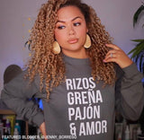 Rizos, Greña, Pajón & Amor T-Shirt