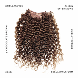 #4 Chocolate Brown - Curly