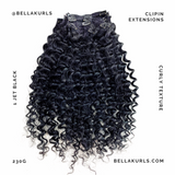 #1 Jet Black - Curly