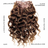 #4 Chocolate Brown - Wavy