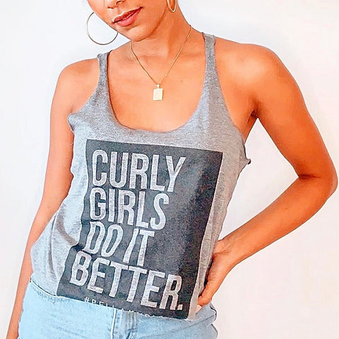 Curly Girls Tank Top – Bella Kurls